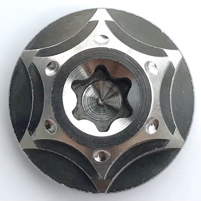  titanium сплав производства болт * серебряный цвет * номерная табличка специальный * aqua Yaris Passol -mi- Alphard Vellfire Voxy 