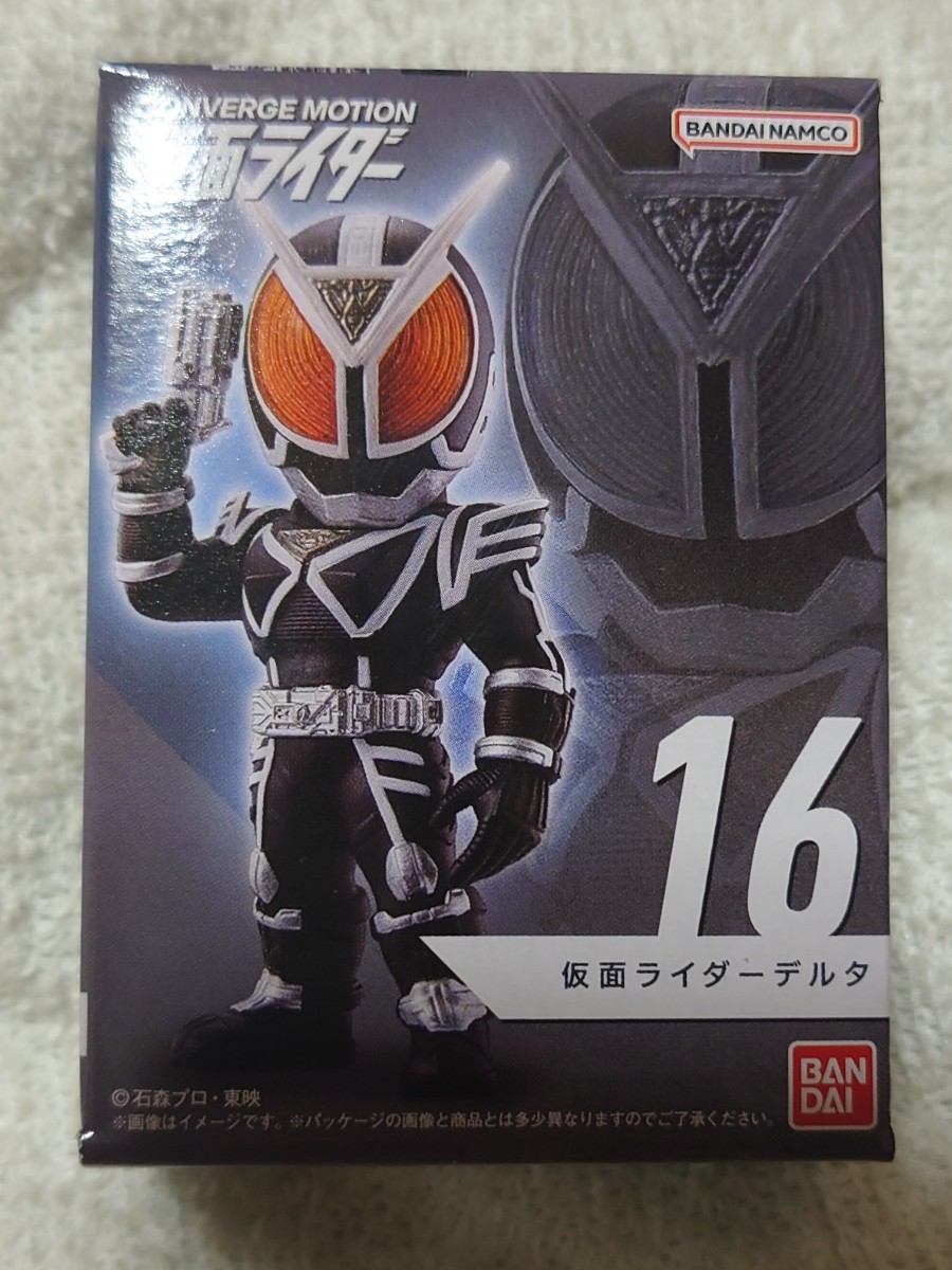 送料無料:匿名配送【 16:仮面ライダーデルタ 】コンバージモーション★CONVERGE MOTION KAMEN RIDER3★バンダイ★検索:原田篤ファイズ555★_画像1