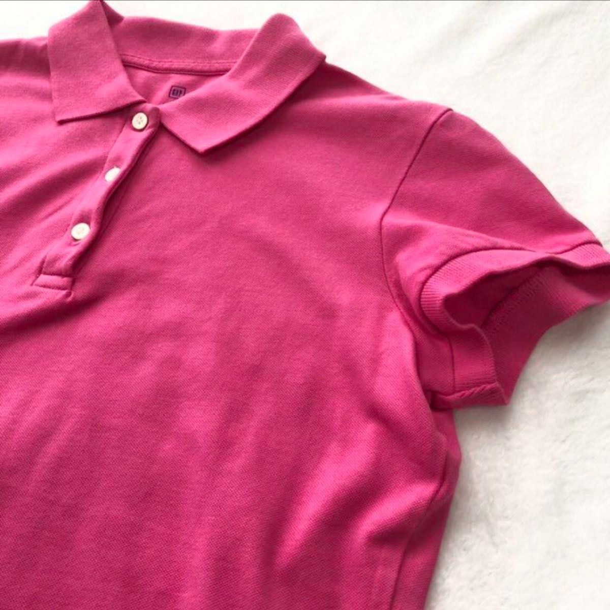 GAP ギャップ (S) ピンク 半袖ポロシャツ