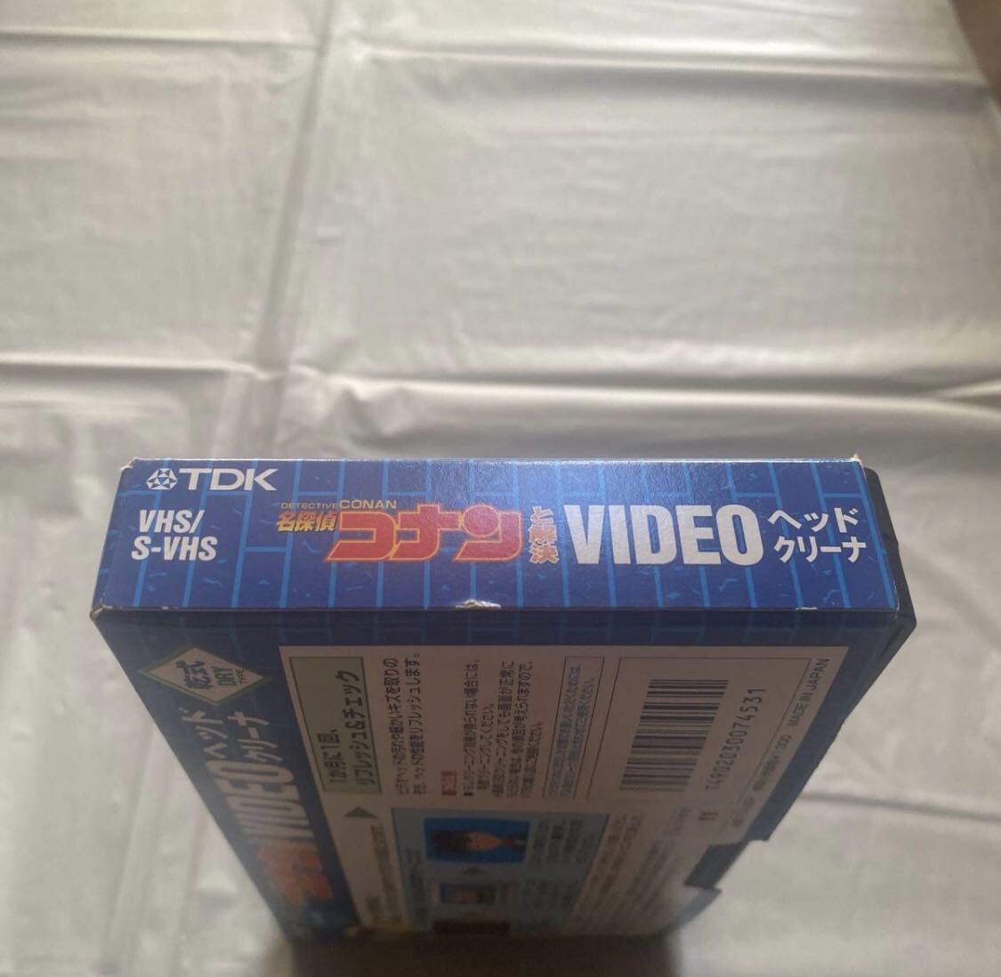 TDK TCV-25F 名探偵コナンと解決VIDEOヘッドクリーナ　美品 カセットテープ VHS_画像6