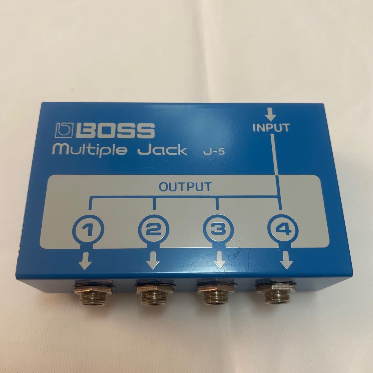 希少 極美品 BOSS Multiple Jack J-5 マルチプルジャック 動作未確認の画像2