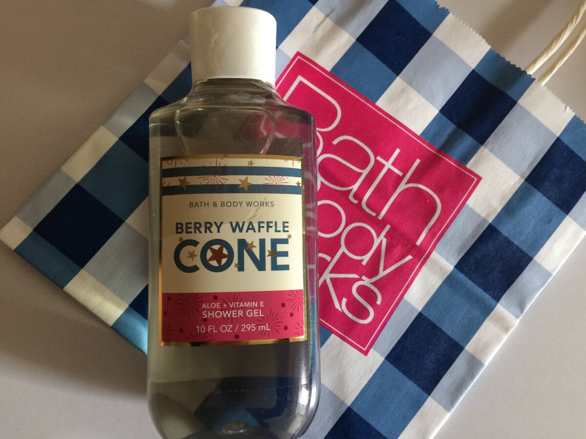 BB0339 BERRY WAFFLE CONE Shower Gel_画像3