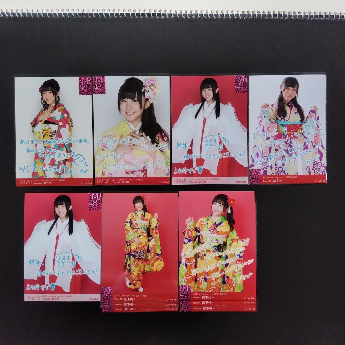 【限定出品】NMB48 薮下柊 生写真 月別セット_画像7