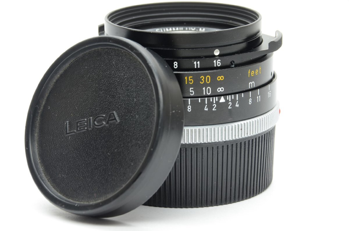 ライカ ズミルックス Leica SUMMILUX M 35mm F1.4 2nd ストッパー無し Mマウントレンズ_画像10