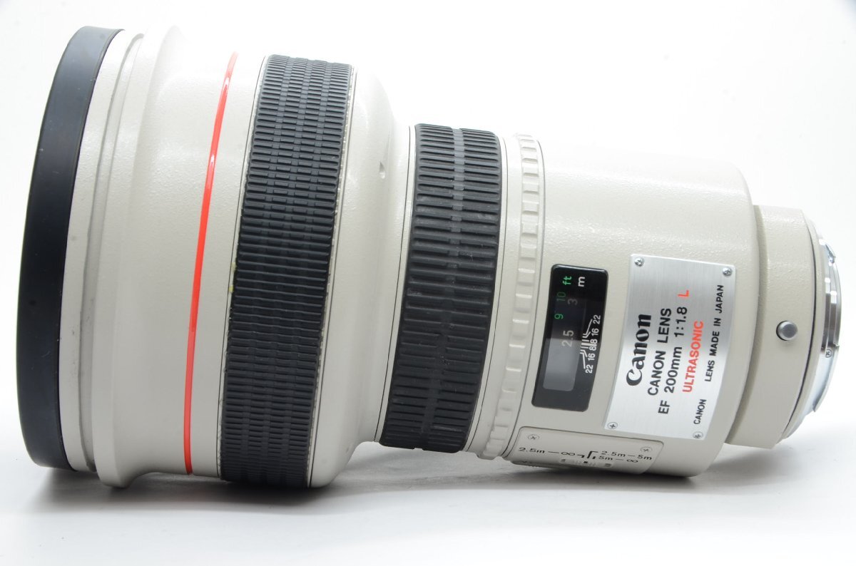 キヤノン Canon EF 200mm F1.8L USM オートフォーカス一眼レフ用レンズの画像5