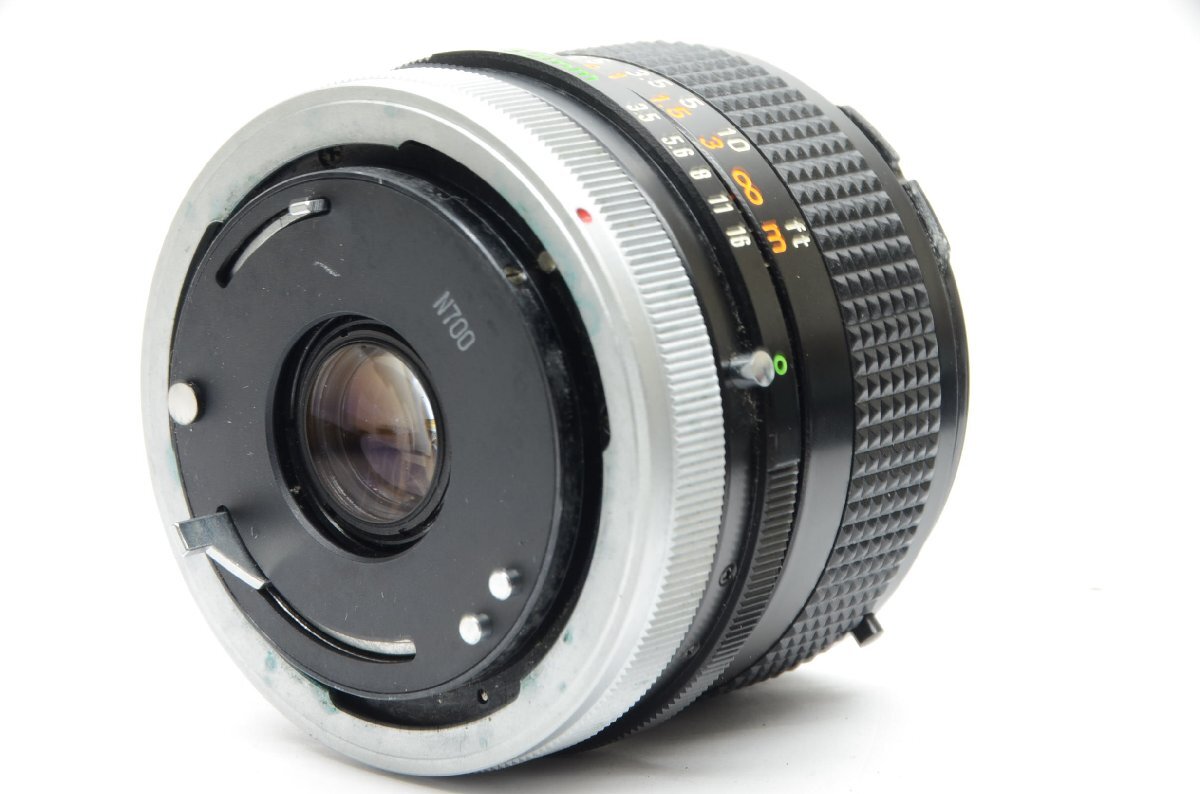 キヤノン Canon FD 35mm F3.5 S.C. マニュアルフォーカス一眼レフ用レンズ 【カビ】の画像7