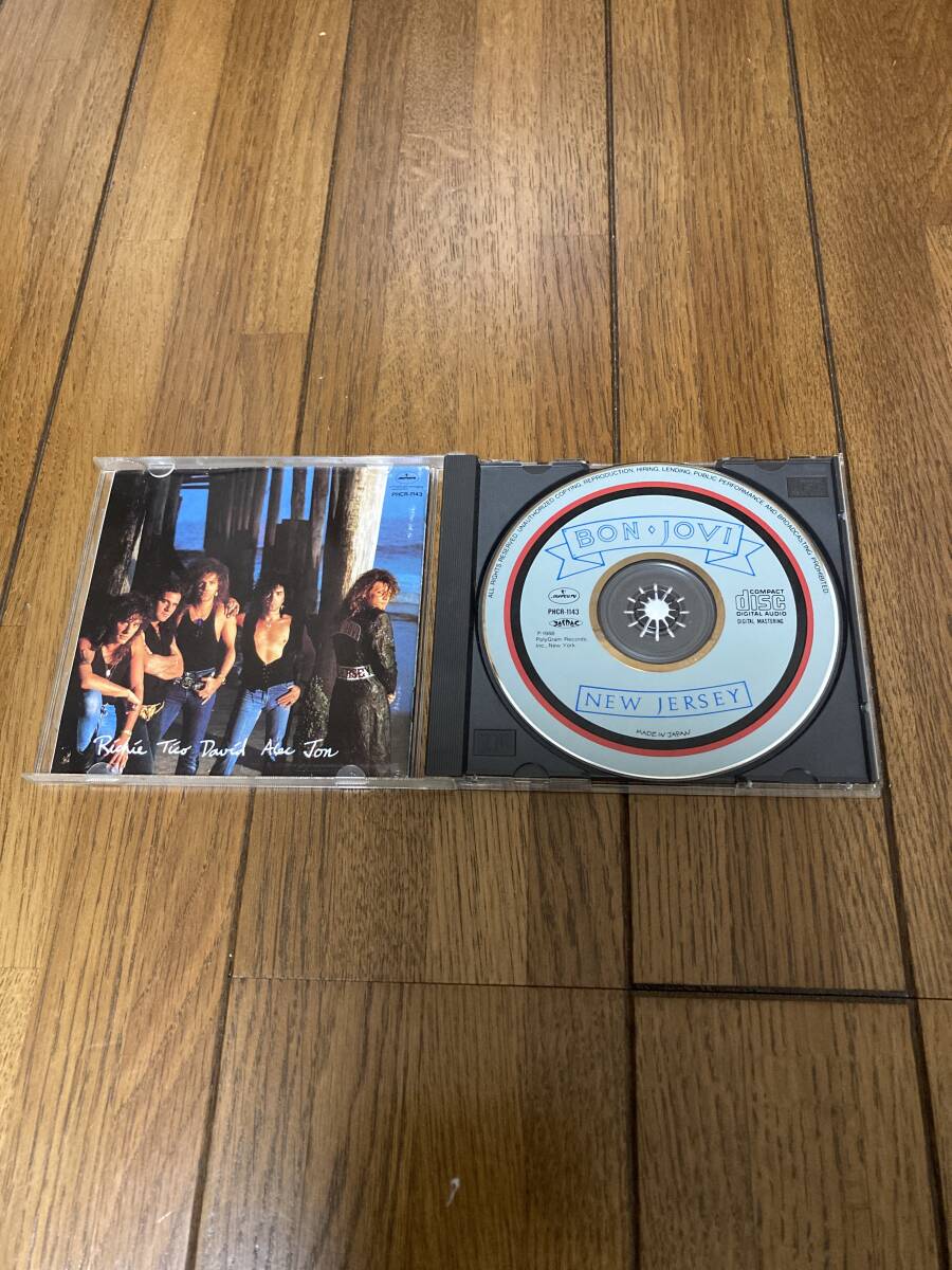 送料185円 BON JOVI NEW JERSEY 国内盤 ボンジョヴィ 伊藤政則 解説の画像3