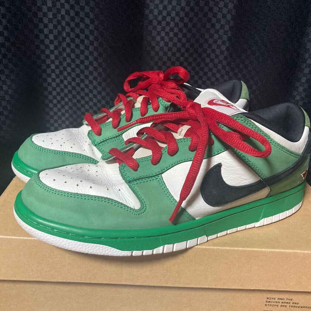 NIKE SB DUNK LOW Heinekenの画像1