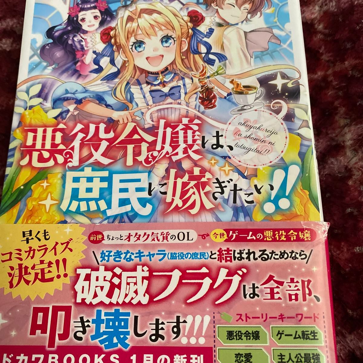 悪役令嬢は、庶民に嫁ぎたい！！ （カドカワＢＯＯＫＳ　Ｗ－あ－７－１－１） 杏亭リコ／著