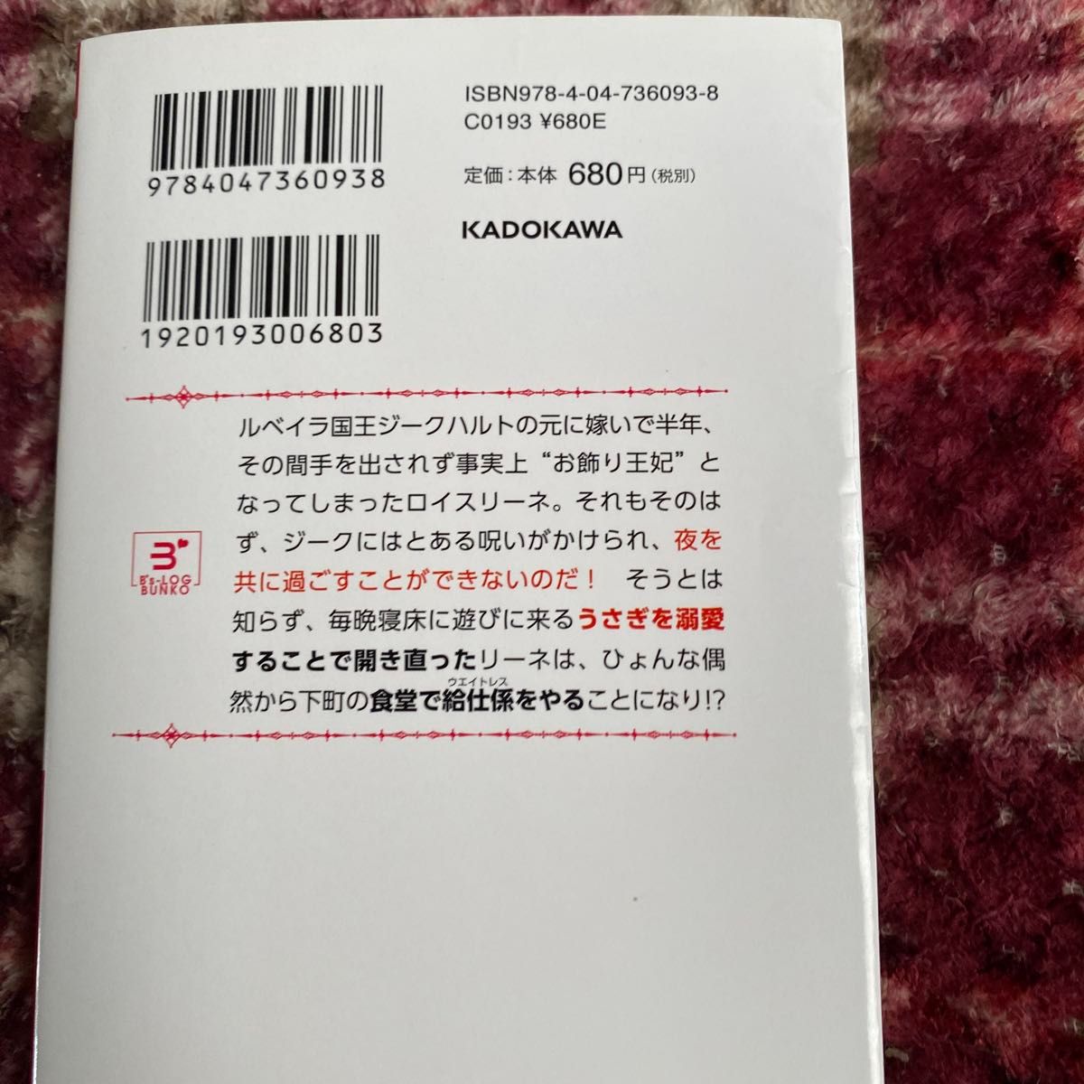 お飾り王妃になったので、こっそり働きに出ることにしました　うさぎが…富樫聖夜／〔著〕