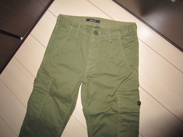 ③ Johnbull cargo pants ja-ma knee stretch cargo olive S size 