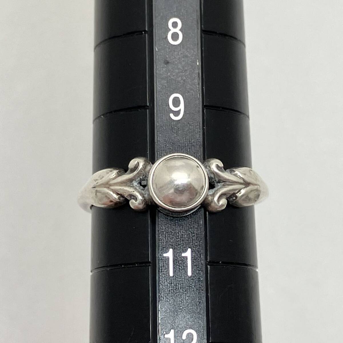 ［Georg Jensen(ジョージ ジェンセン)リング］a 約2.0g 55 Denmark ring jewelry アクセサリー accessory silver 925 10号 DA0の画像7