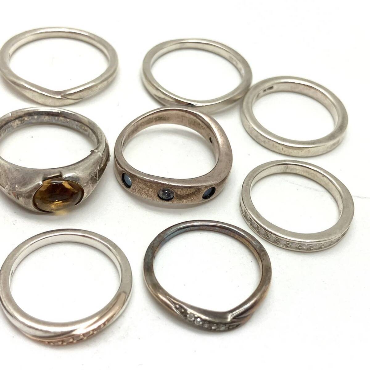 ［4℃/ヨンドシーリング13点おまとめ］a 約34.0g リング ring accessory jewelry ジュエリー K10 silver 925 CE0