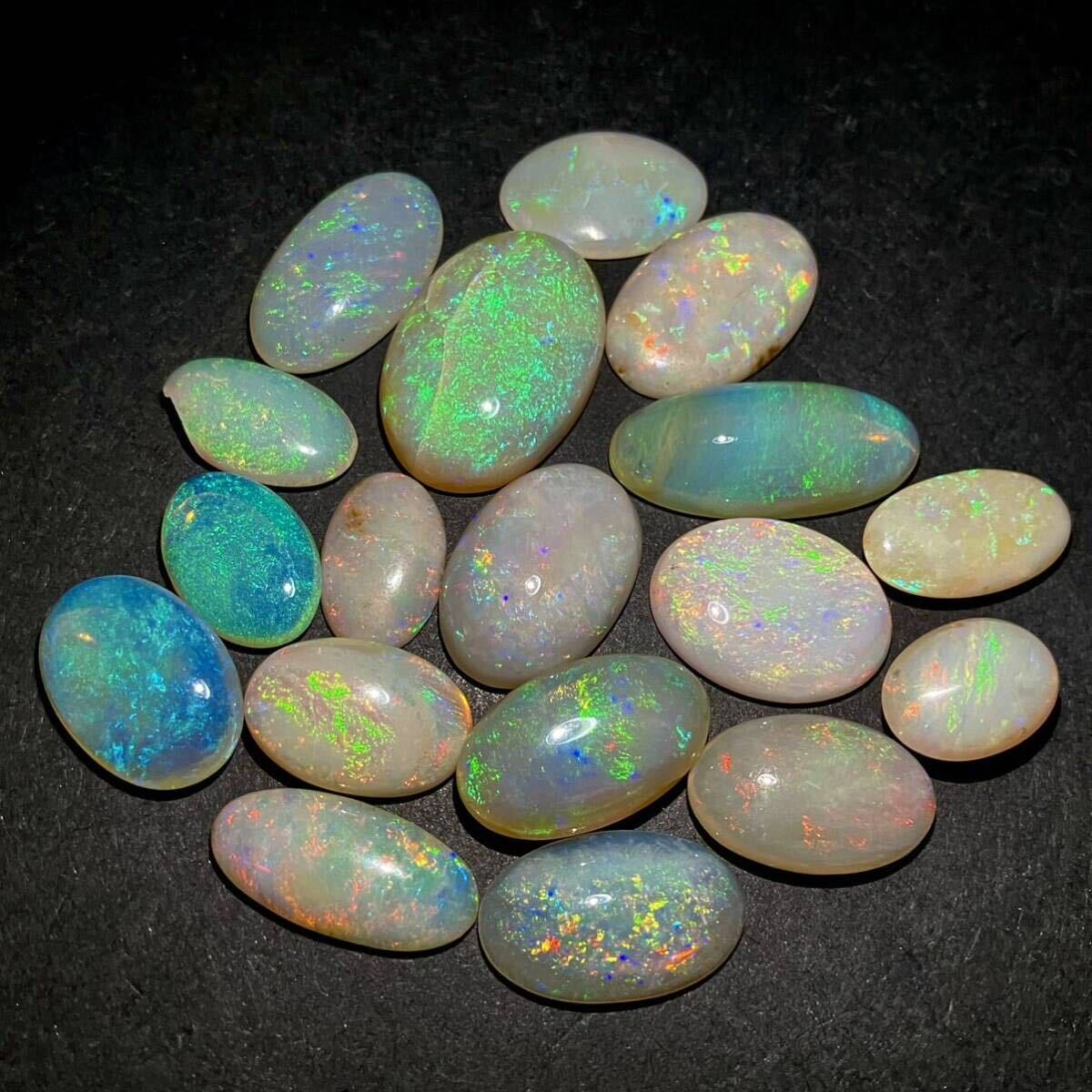 . color exceptionally effective!![ opal . summarize 100ct]m weight approximately 20g loose unset jewel gem jewelry jewelry opal. color rainbow DG5