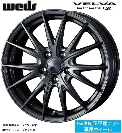 新品4本SET WEDS スポルト2 7.0J+39 5H-120 ブリヂストン BLIZZAK DM-V3 2022年製 225/60R18インチ 40系 アルファード ヴェルファイア_画像9