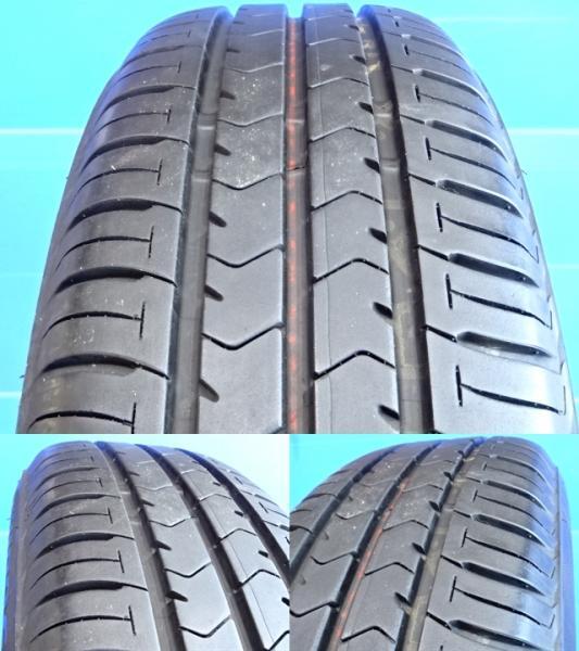 ブリヂストン 175/65R14 エコピア NH100C bB サクシード キューブ ノート デミオ フィット ベリーサ ヴィッツ WiLL コルト 菰野_画像3