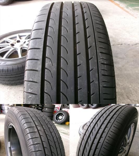 ◆中古夏タイヤホイール4本セット◆ロクサーニスポーツ + ヨコハマブルーアースRV-02 205/65R16インチ◆10系アルファードにの画像7