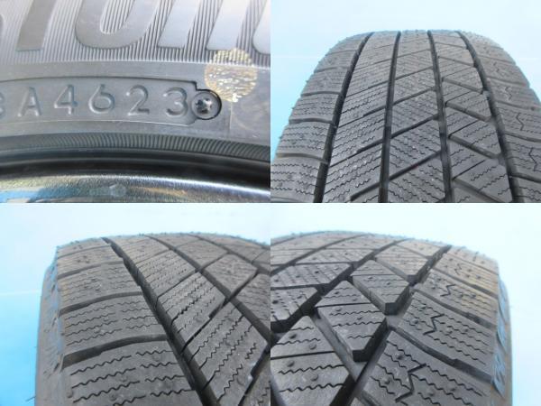 スイフトスポーツ 中古 スタッドレ アルミ ホイール セット 195/50R16 ブリザック VRX3 2023年製 4本 高槻の画像6