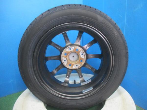 4本 新品 タイヤ 2024年製 ブリヂストン NEWNO 155/65R14 アルミホイール 14インチ 4.5J +46 100 4H 軽自動車 ワゴンR デイズ ルークスの画像6