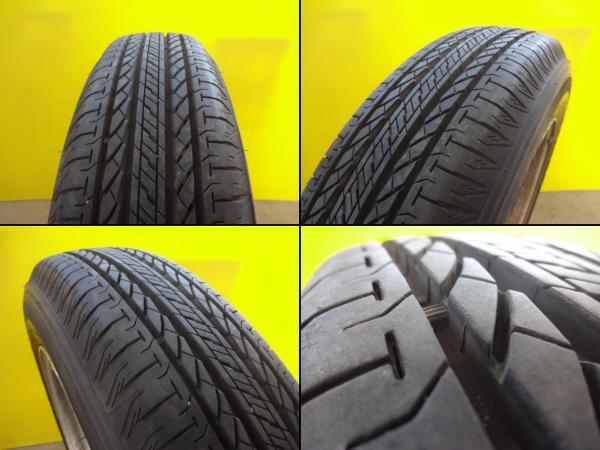 ジムニー AZ-オフロード ブリヂストン デューラーH/T 175/80R16 ジムニー純正 5.5J +22 5H139.7 中古夏用 セット JM23W JA22W JB23W JB64Wの画像9