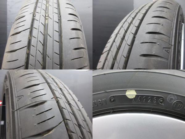 155/65R14 ダンロップ エナセーブ EC300+ スズキ アルト純正 スチールホイール 4.5J-14 +45 4H100 ４本セット 中古＆中古 夏用 軽自動車 高_画像10