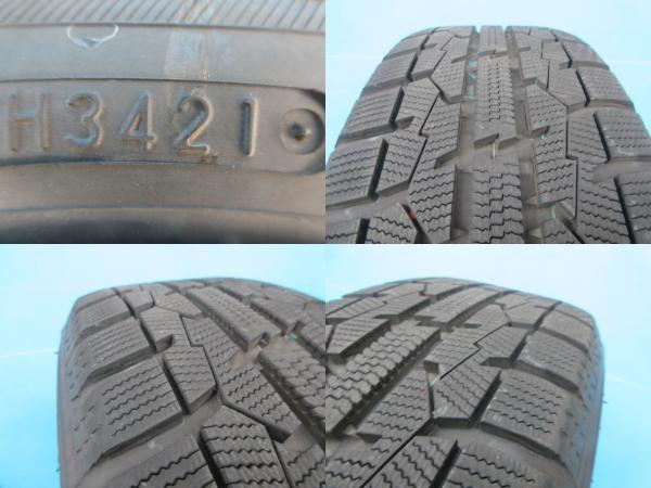 シエンタ 中古 スタッドレス 中古 アルミ ホイール 4本 セット トーヨー OBSERVE GIZ2 185/60R15 2021年製 高槻_画像6