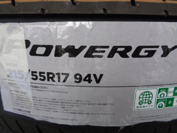 送料無料 215/55R17 ピレリ POWERGY エクシーダ 17インチ 7.0J +48 5H114 新品 サマ－タイヤ 中古 ホイール ヴェゼル CX-3 等 即納可 伊勢_画像7