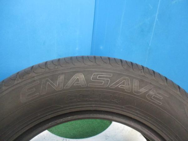 4本 2019-2020年製 中古 夏 サマータイヤ ダンロップ ENASAVE EC204 145/80R13 75S 軽自動車 タント ワゴンR N-BOXなどに_画像7