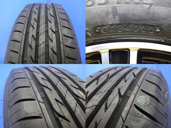 プリウス シエンタ ラクティス トレジア 中古 ライツレー 15インチ 新品 ブリヂストン 185/65R15 トヨタ 30系 20系 120系 前期 後期_画像3