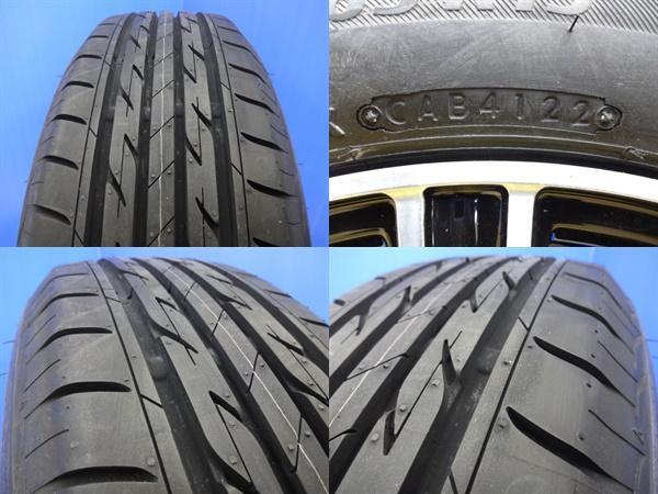 プリウス シエンタ ラクティス トレジア 中古 ライツレー 15インチ 新品 ブリヂストン 185/65R15 トヨタ 30系 20系 120系 前期 後期の画像7