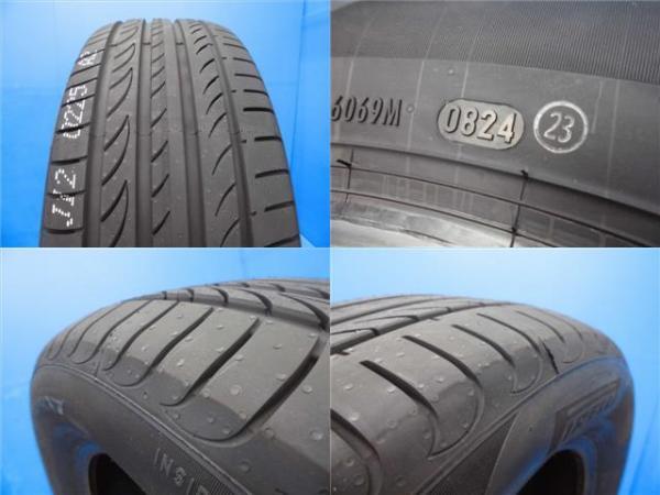 4本 新品 夏タイヤ 215/60R17 中古 アルミ付き エスティマ エルグランド レクサスUX等に STYTZ 17インチ 5穴 PCD114.3 ピレリ パワジー_画像10