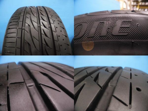 中古 4本セット ブリヂストン レグノGRV2 225/45R18 95W 2022年製 クラウン オデッセイ プリウスα レヴォーグ マークXジオ 本庄の画像6