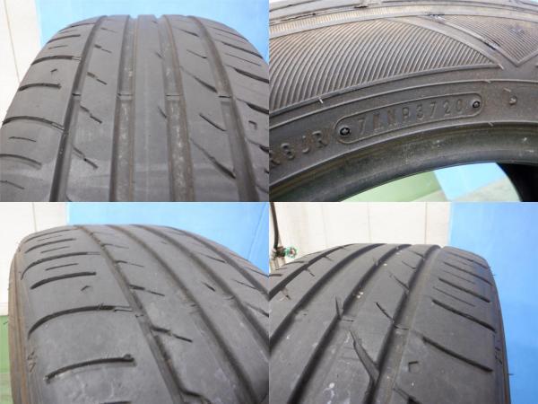 【中古タイヤ1本】ファルケン ZIEX ZE914 225/50R17 GS RC RX-8 レガシィ Cクラス 3シリーズ X1 A4 A5 A6 TT S60 V40 V70 等_画像2