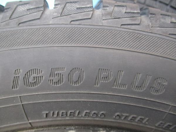 ★いわき★ 中古 155/65R13 冬タイヤ 4本セット 軽自動車 モコ ライフ iG50+ 2019年製 車検や修理などに。_画像3