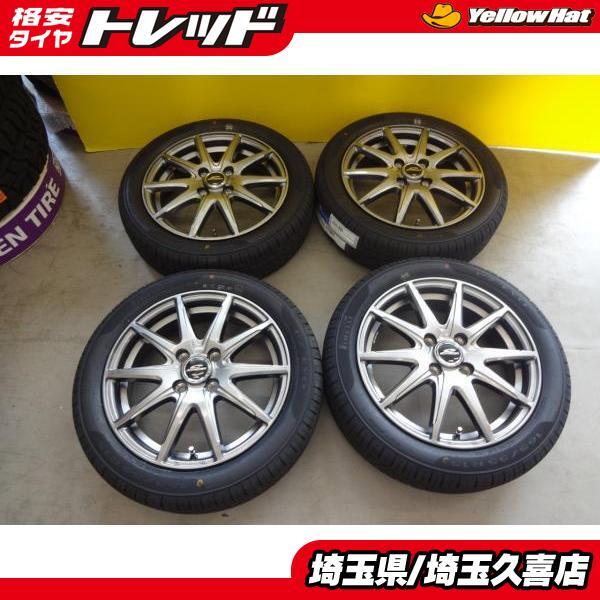 165/55R15 ピレリ P7 evo touring 社外アルミ 4.5J +45 4H100 デイズ N-BOX N-WGN タント ウェイク ムーヴ ワゴンR スペーシア アルト 埼玉_画像1