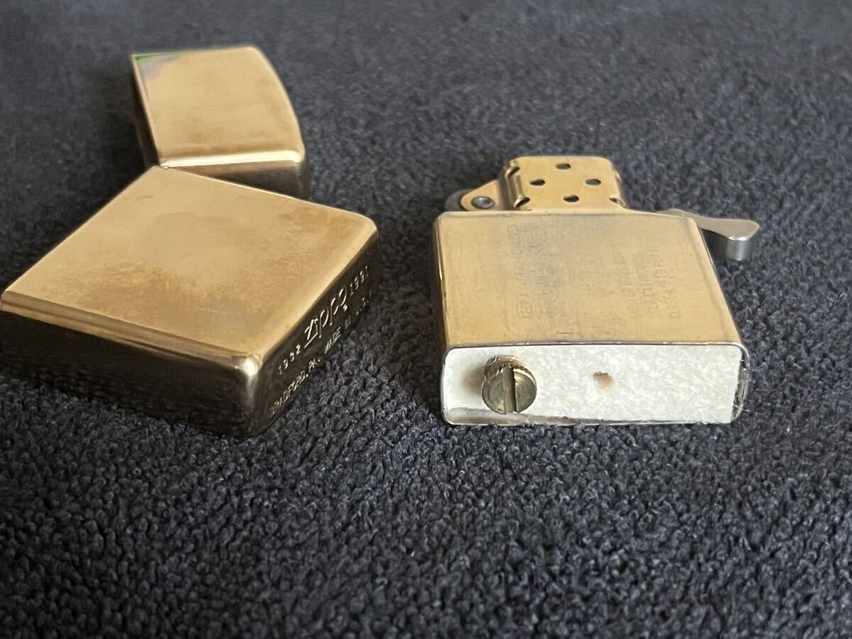 ZIPPO SOLID BRASS 1932-1991 HONGKONG ジッポー ソリッドブラス 香港_画像5