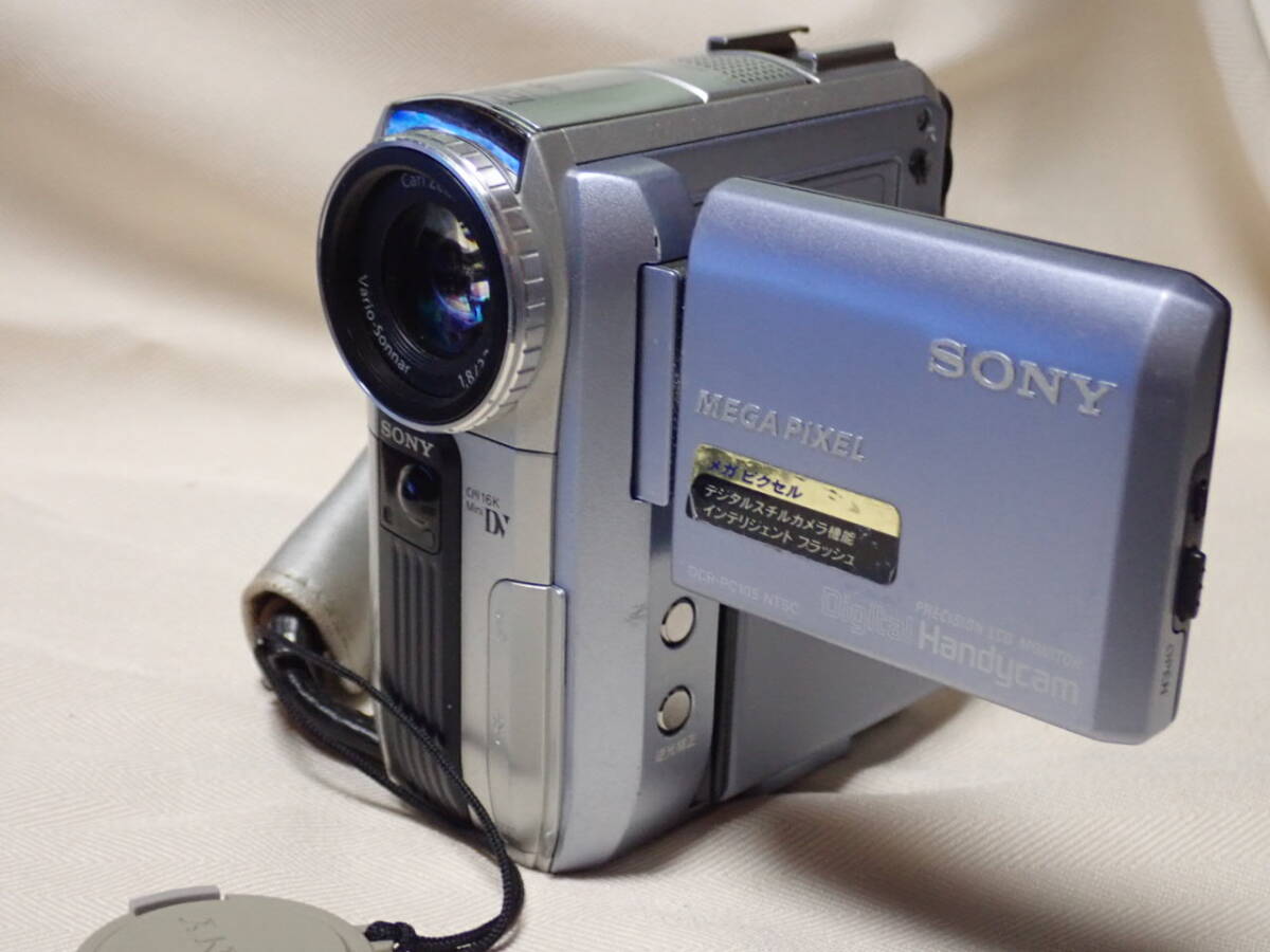 SONY ソニー DCR-PC105 デジタルビデオカメラ miniDV -008の画像1