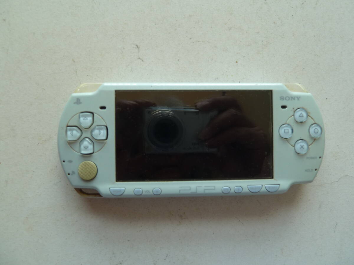 SONY ソニー PSP2000 ブルー バッテリー欠品 動作未確認の画像1