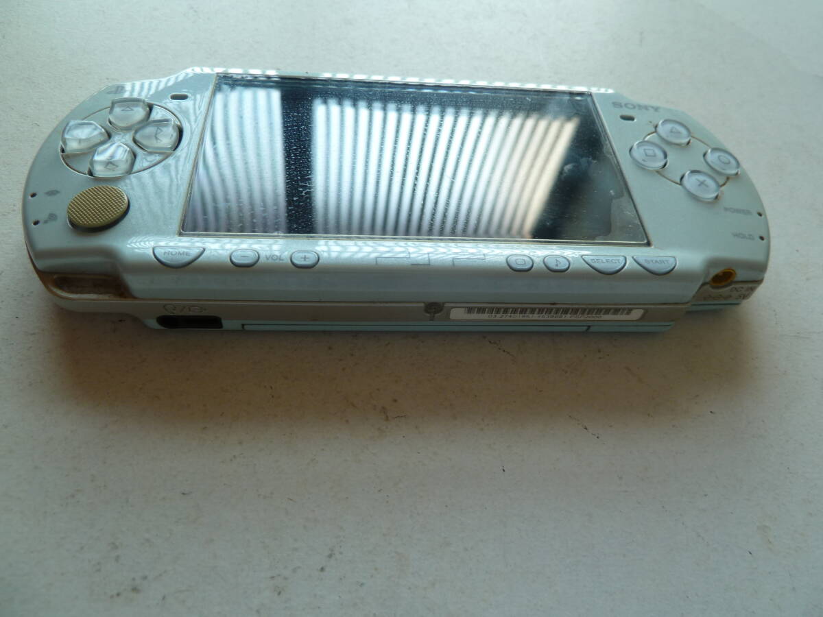 SONY ソニー PSP2000 ブルー バッテリー欠品 動作未確認の画像5