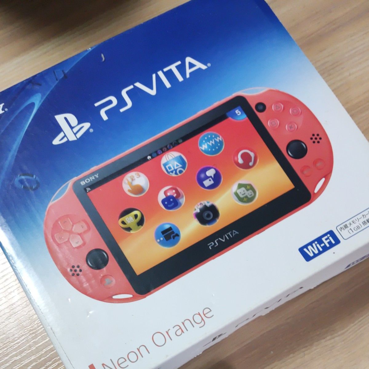 【美品】PSvita ネオンオレンジ　