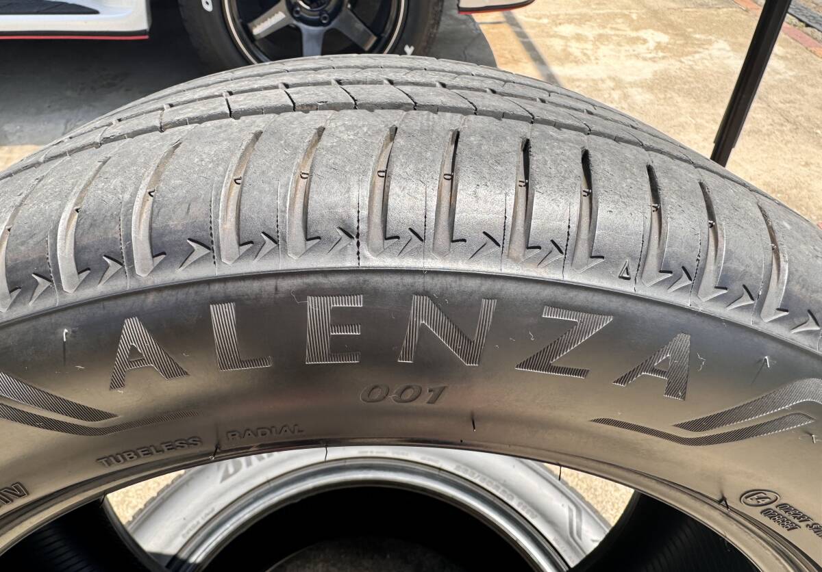 ★4本セット★ BRIDESTONE ALENZA 001 265/50R20 111V 22年35週製造 バリ山の画像4