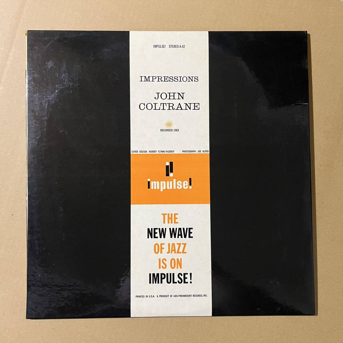 米盤 / vanguitar刻印 / John Coltrane / Impressions / ジョン・コルトレーン_画像2