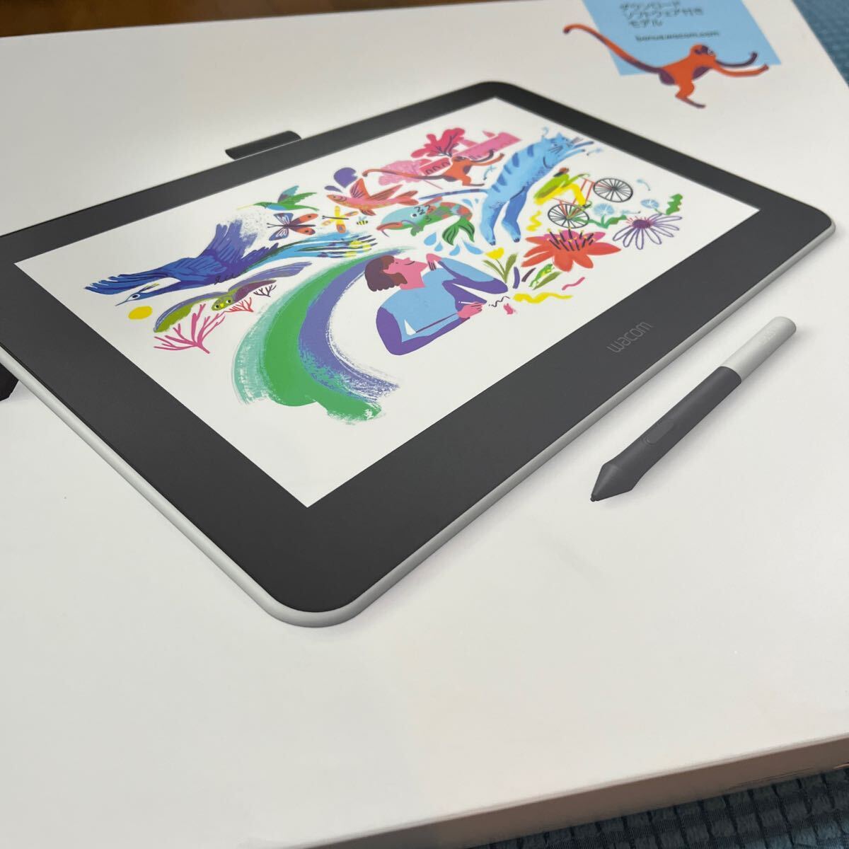 Wacom One DTC133 ホワイトの画像9