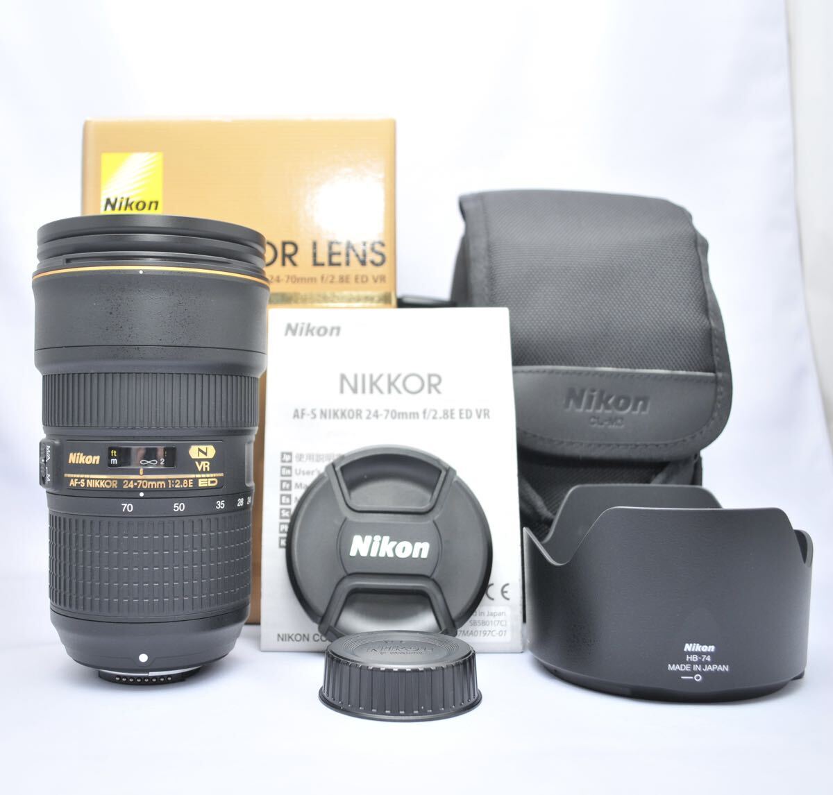 Nikon ニコン AF-S NIKKOR 24-70mm f/2.8E ED VR フルサイズ対応_画像1