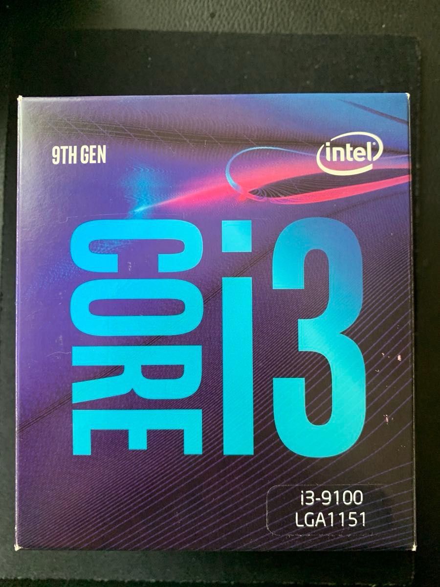 インテル CPU Core i3 9100 動作確認済