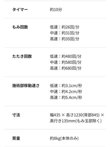 ほぼ新品 ドクターエア 3Dマッサージシートプレミアム2 の画像9