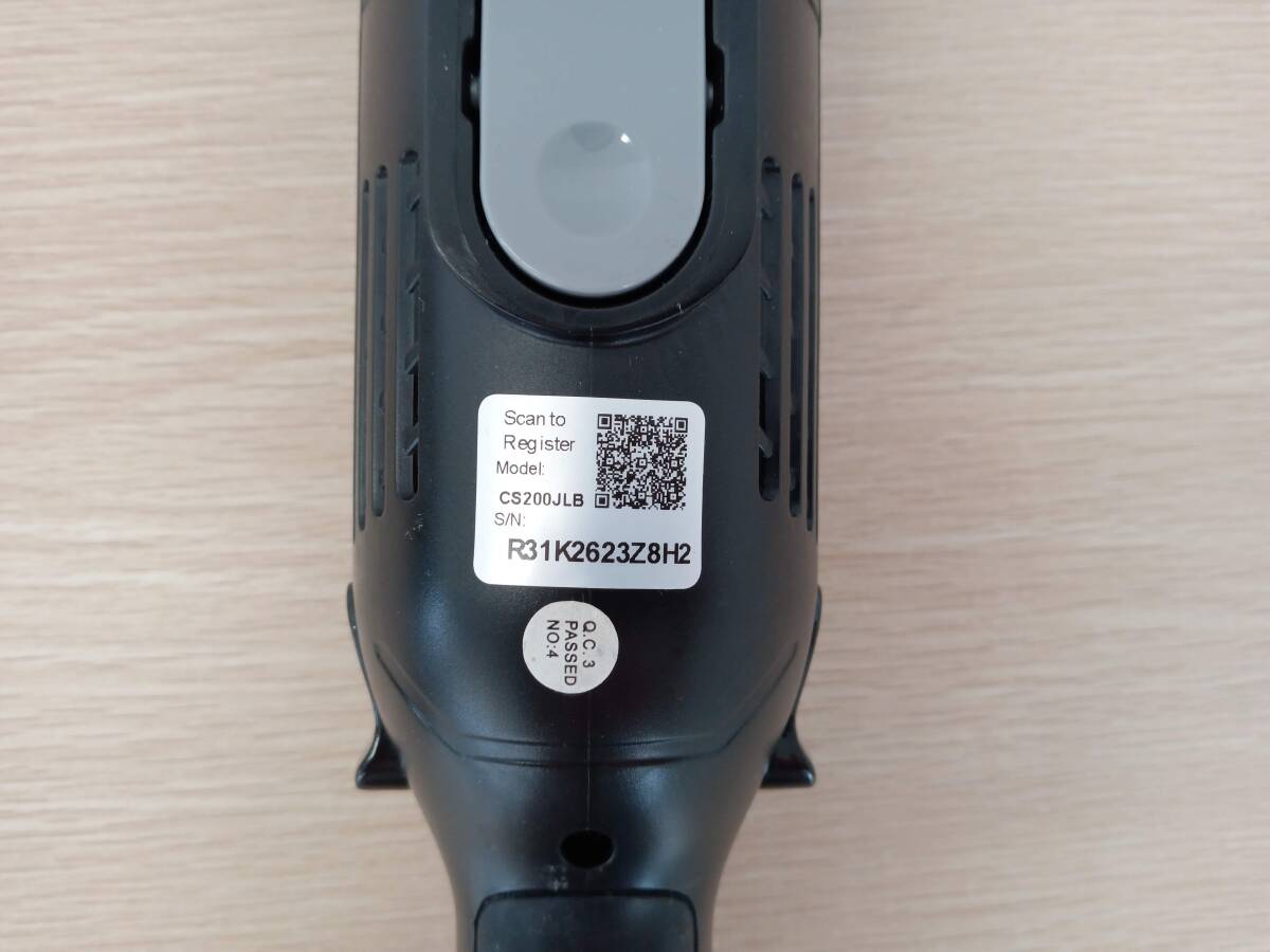  ☆【EM456】shark シャーク CS200JLB コードレスクリーナー掃除機 通電確認済の画像6