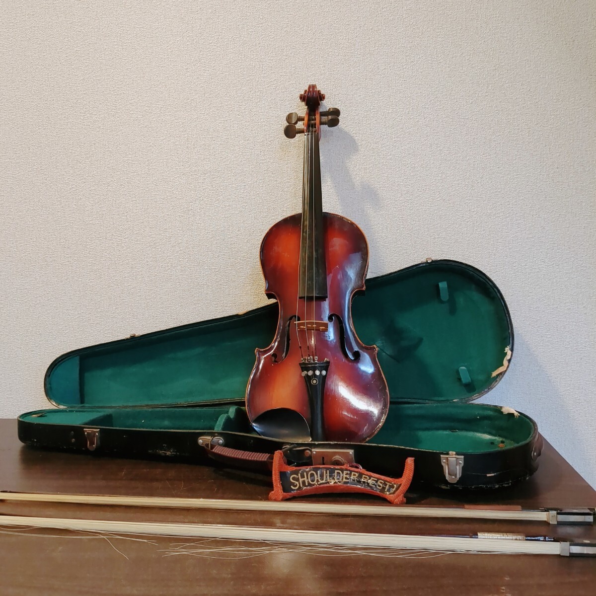 SUZUKI VIOLIN NO.13 4/4 ハードケース付き 弦楽器　スズキ バイオリン ヴァイオリン　Y787_画像1