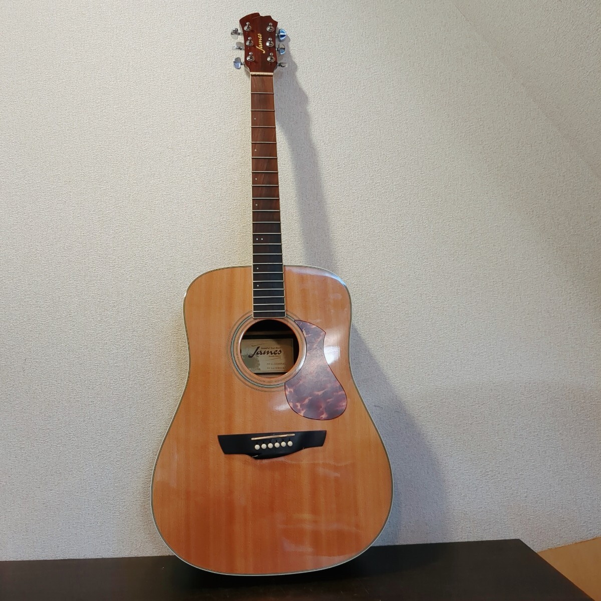 James J-500DNAT ソフトケース付き アコースティックギター ジェームス アコギ 弦楽器 Y798の画像1