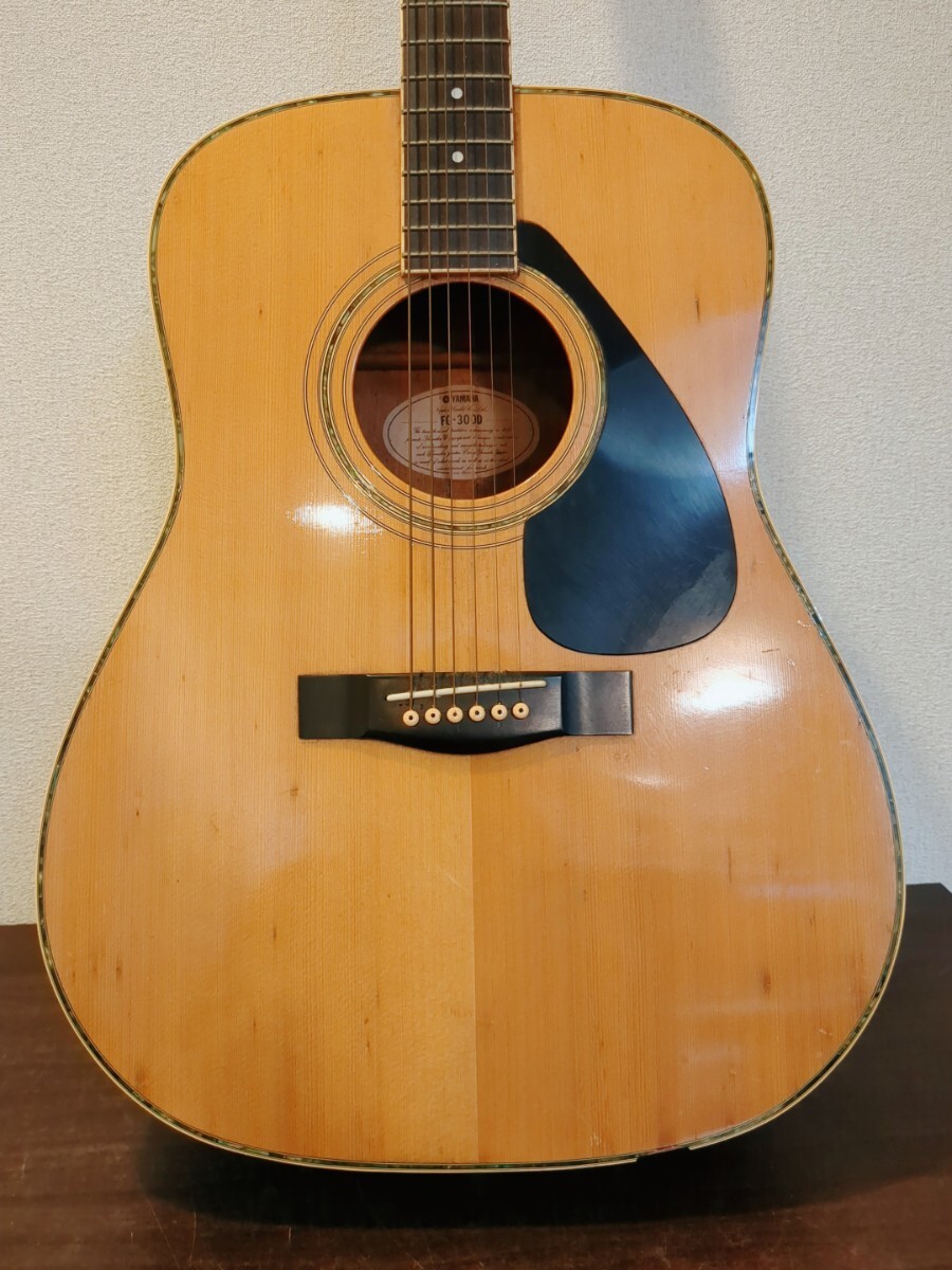 YAMAHA アコースティックギター FG-300D ハードケース付き ヤマハ アコギ 弦楽器　Y769_画像4